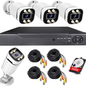 ahd 4ch cctv dvr kit set full