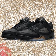 air jordan 5 black wings